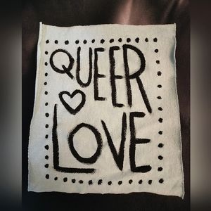 Blue Queer Love Patch